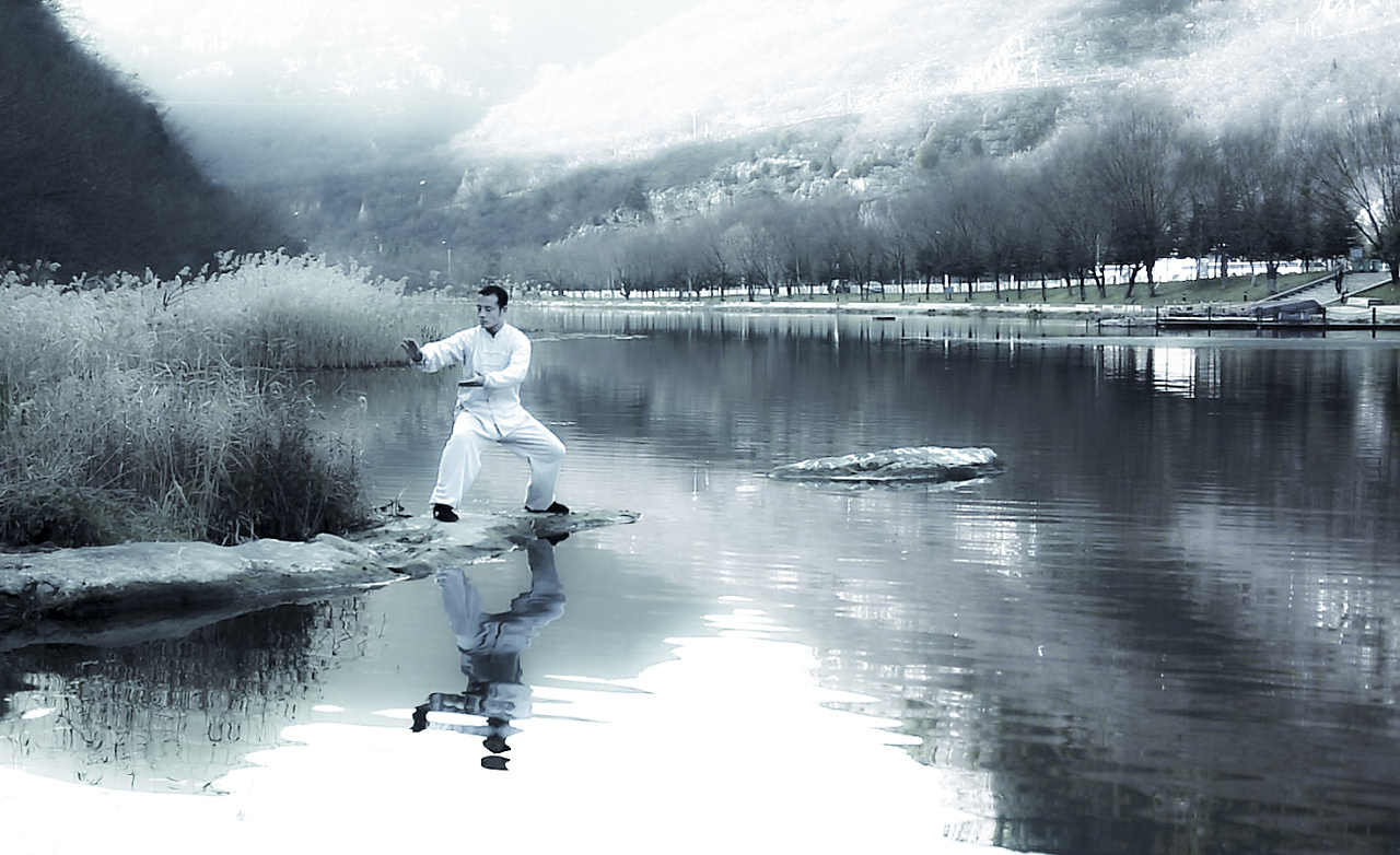 练太极功法的身体反应,太极拳二十四式初学入门基本动作