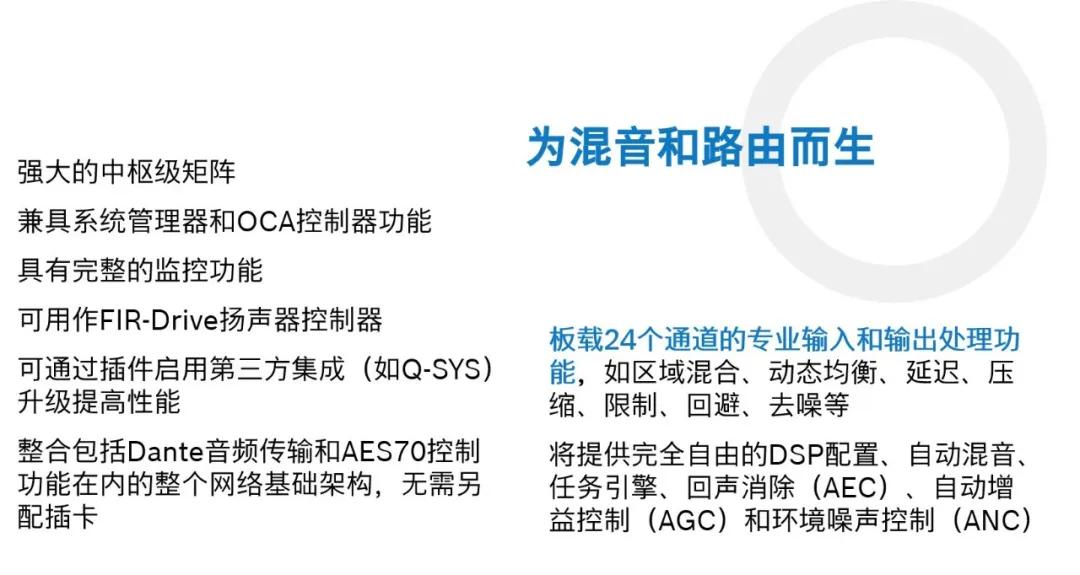 DYNACORD全新演出级音频矩阵家族，迎来首位成员