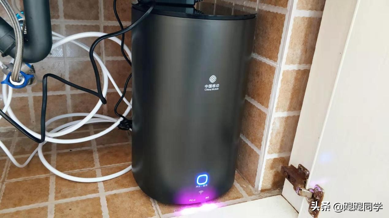 中国移动推出自有品牌净水器，大通量反渗透智能APP，全流程体验
