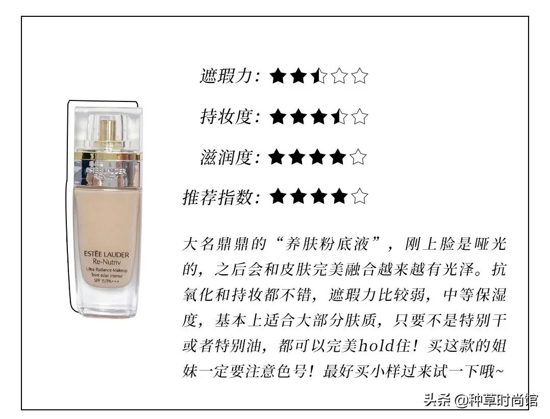 2020口碑最好粉底液油痘皮,最近最火的粉底液控油遮瑕