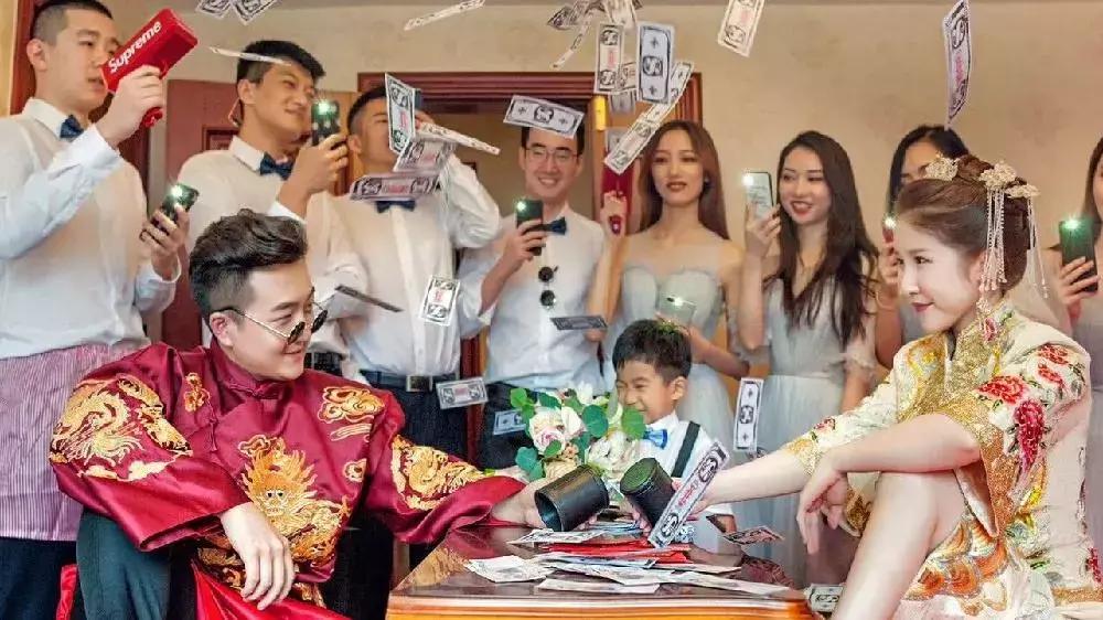 夏季浪漫婚礼游戏,婚礼游戏还能这样玩