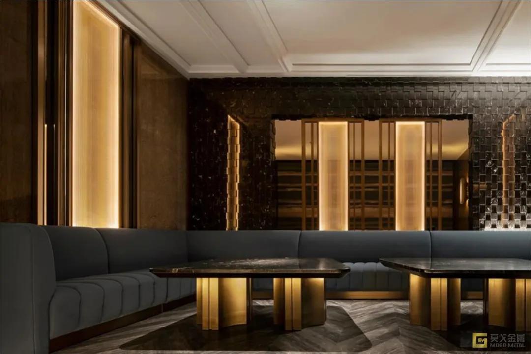 莫戈极简家具,莫戈金属不锈钢高端定制家具