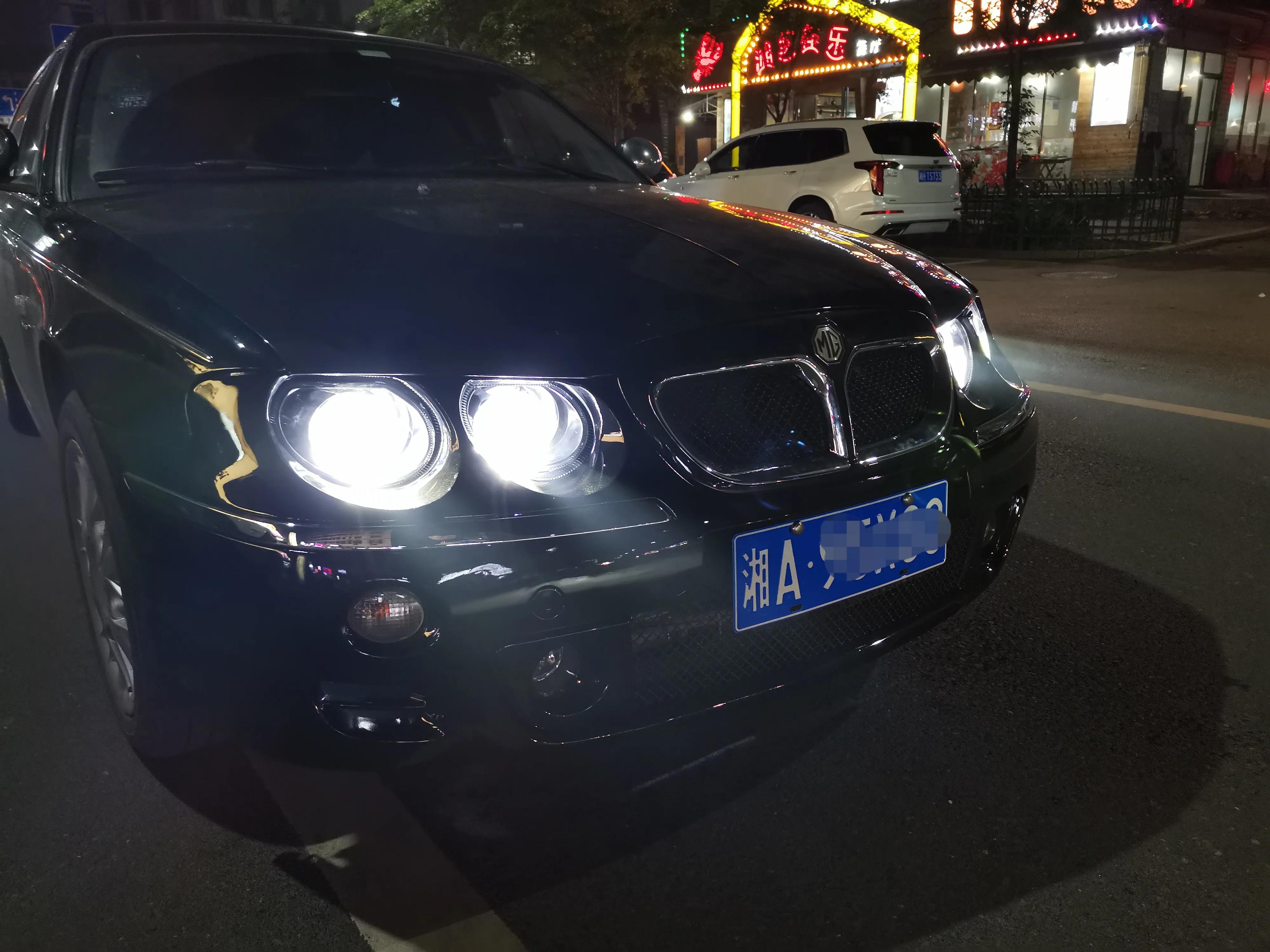 ⑤《打造我的名爵7Lmk1》文终于对题了，换掉MG7L的大嘴，上4眼杠