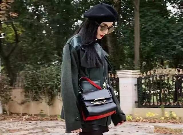 范冰冰欧美黑衣,范冰冰国外白裙路拍