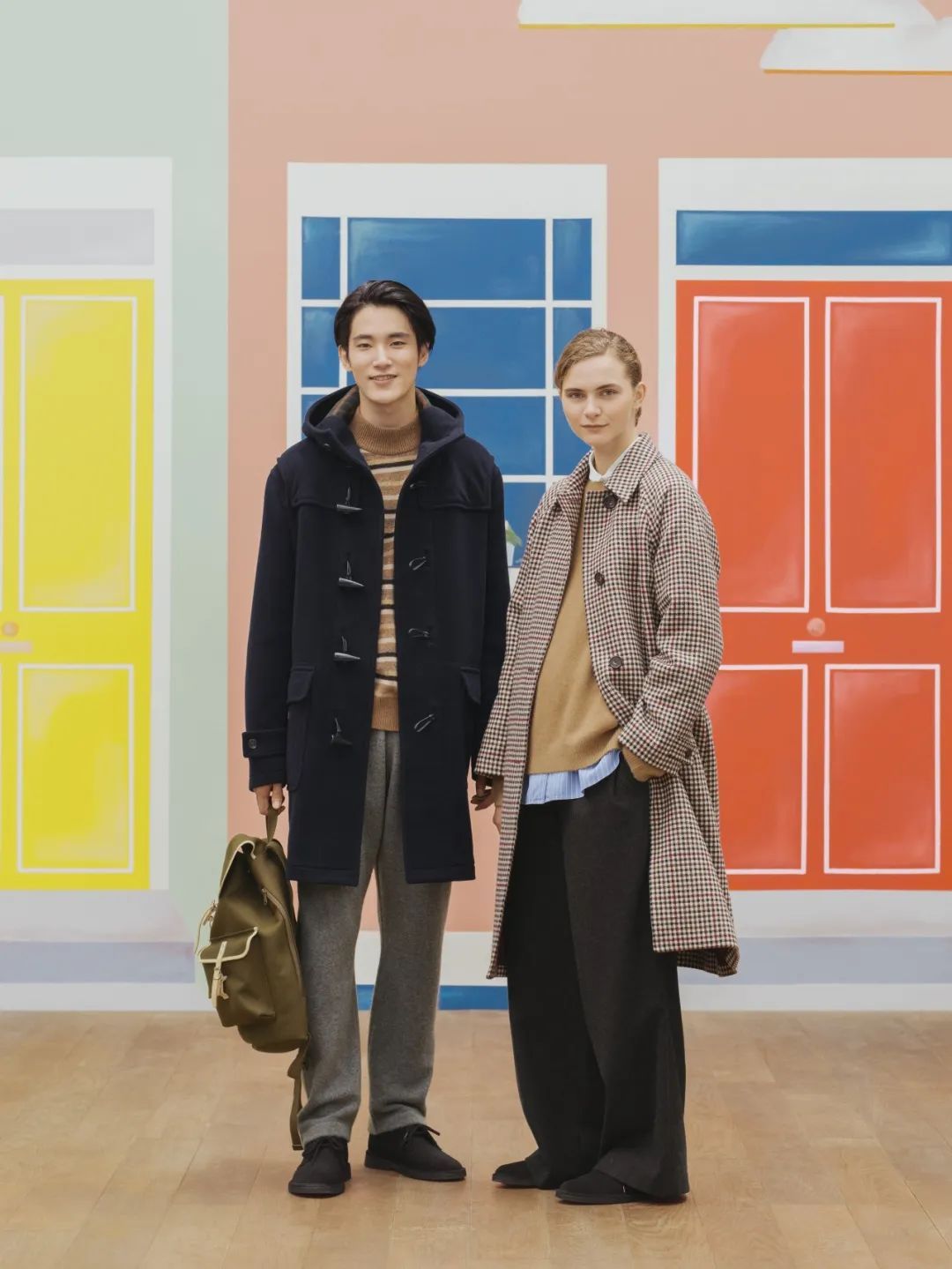 秋天的第一件外套穿起来了,优衣库休闲风外套穿搭