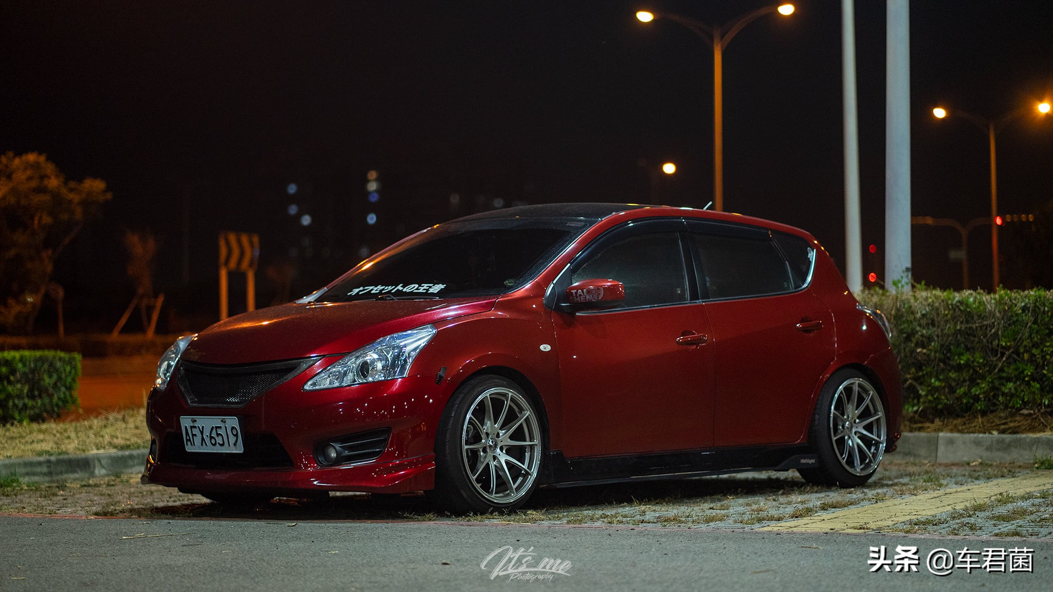 骐达车友台湾版尾灯,日系骐达改装