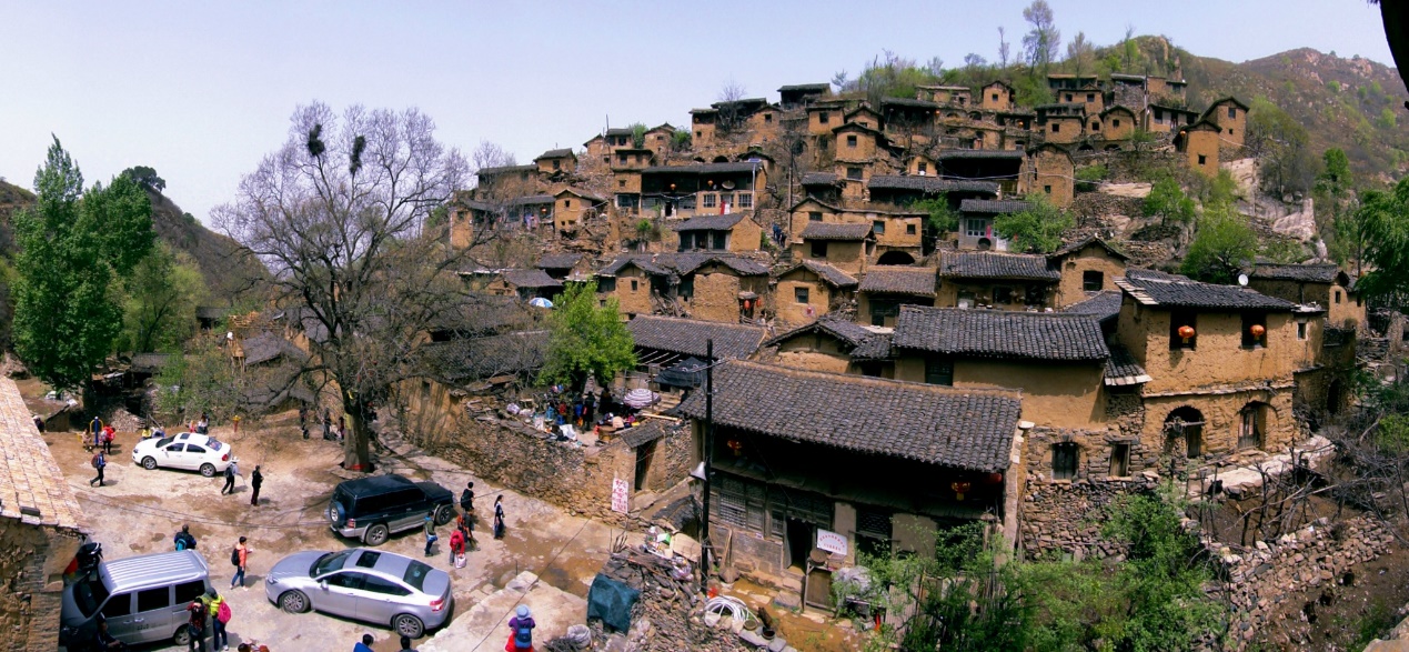 太行山深处的布达拉宫大汖古村,山西的布达拉宫