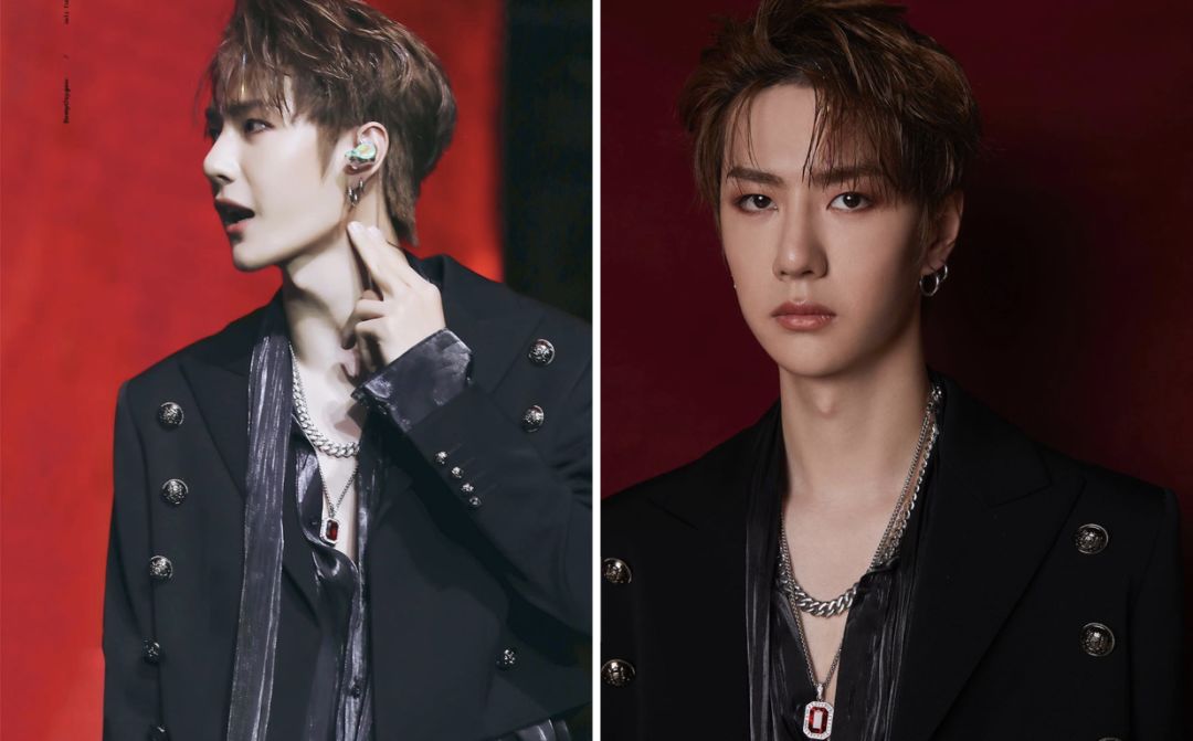 王一博西装复古风,王一博的心头肉