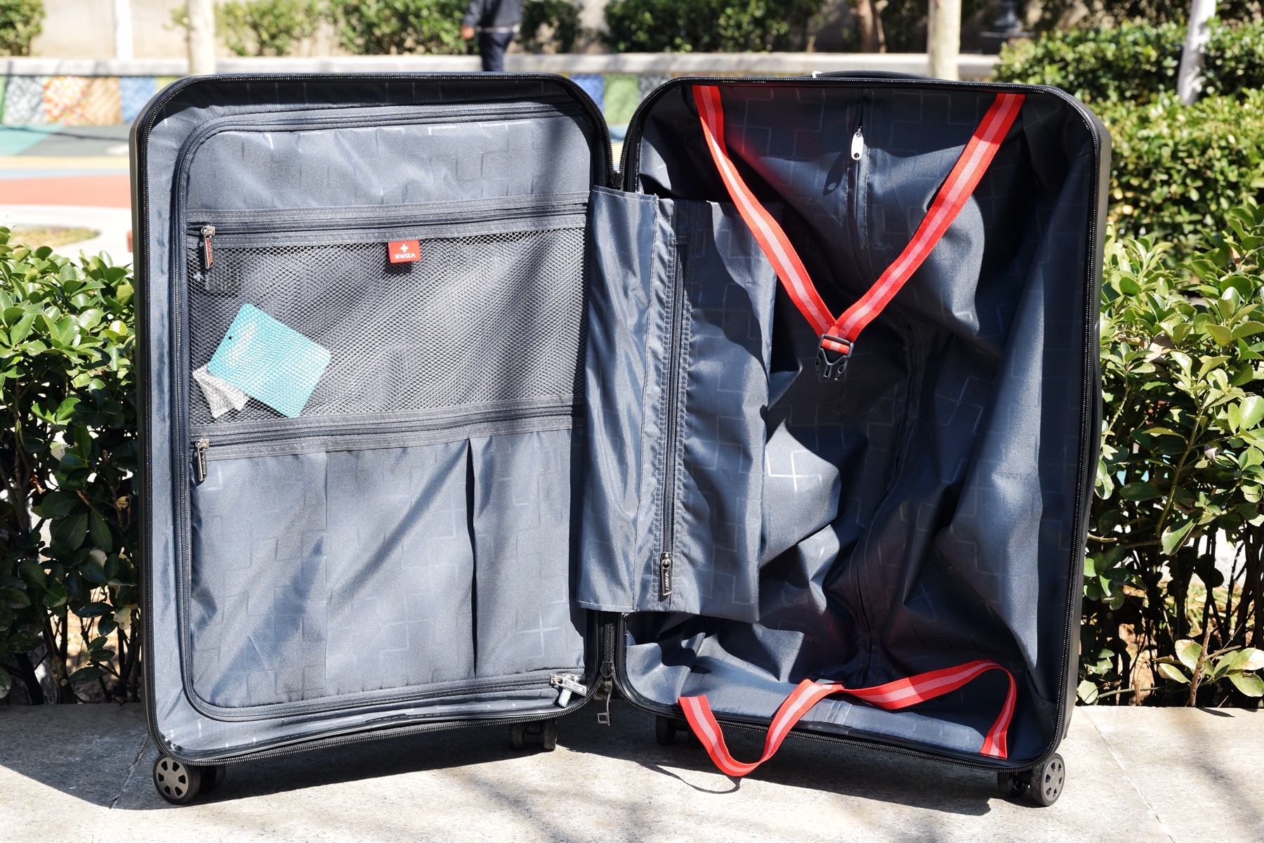 tsa密码锁行李箱推荐,tsa双层防爆拉链行李箱