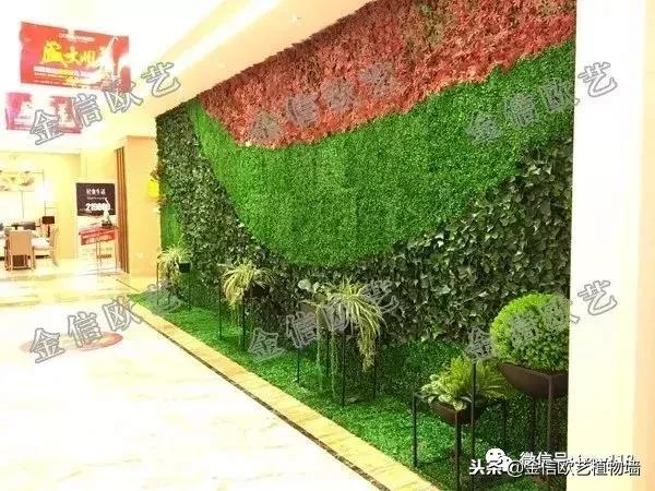 沈阳市仿真植物墙,仿真植物墙制作视频教程