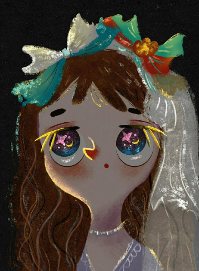 美妙的童话插画：可爱的小公主，是怎么画出来的？你能告诉我吗