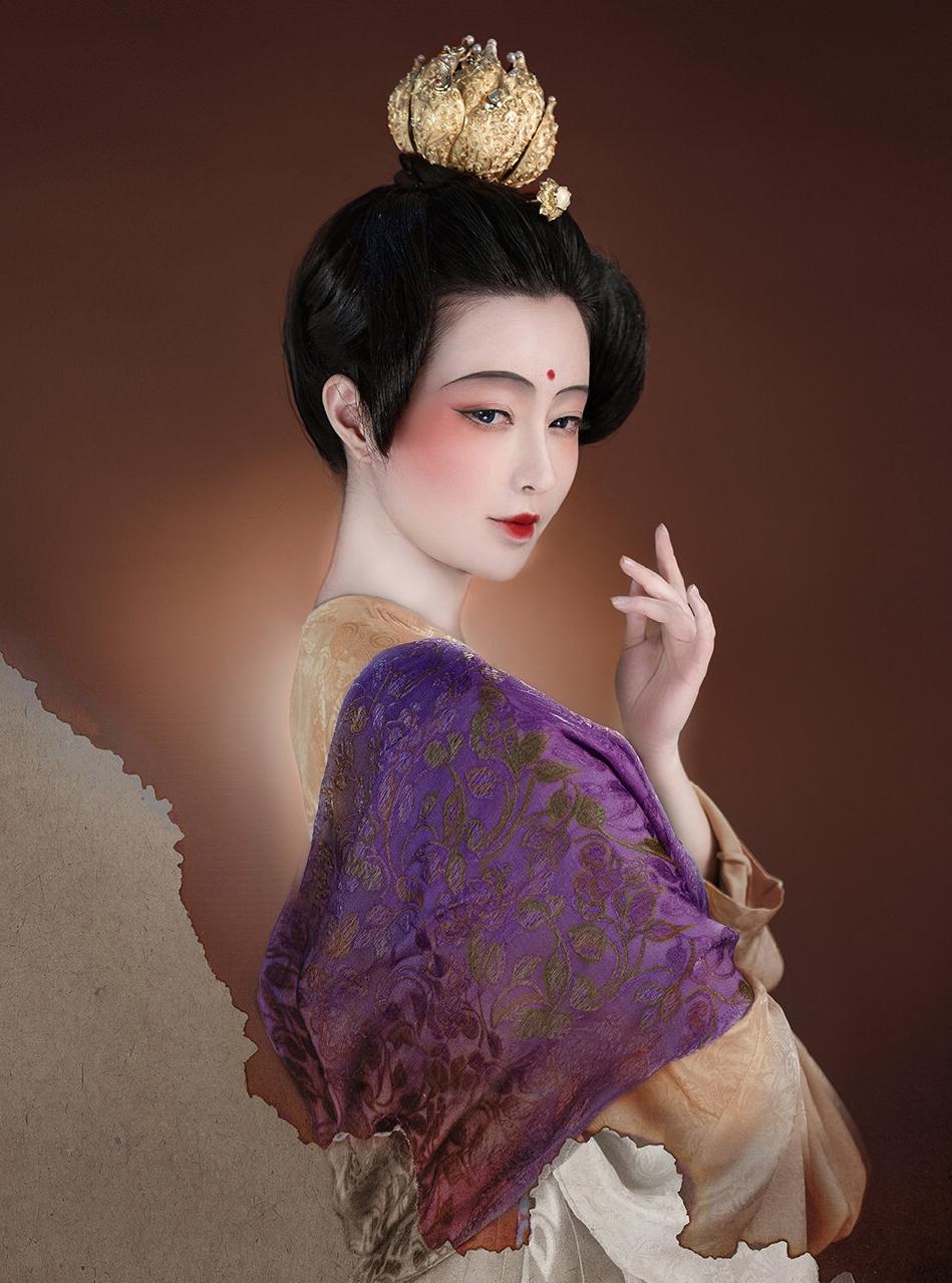 唐朝的妆容真的很美艳,唐代各种妆容