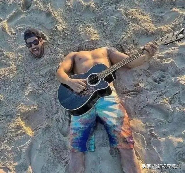 神奇的视觉错位图30张,神奇的错位照片