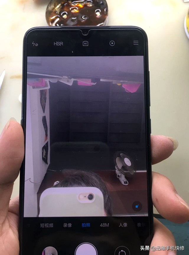 咸鱼淘二手小米9，前置摄像不能用卖家不给退，一根飞线完美修复