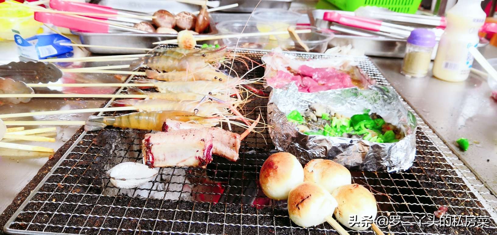 肉不挂糊也嫩的烧烤方法,好吃入味回味的烧烤撒料