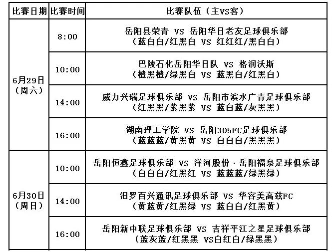 岳阳市巴陵杯,足球杯竞猜