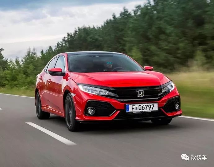 十代思域无损改装音响不改功放,十代思域hatchback红色改装方案