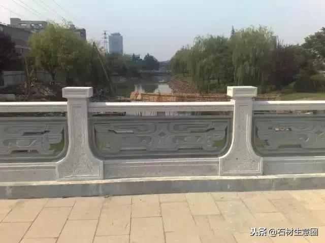 100种石材栏杆图片大全,汉白玉石柱栏杆多少钱一米