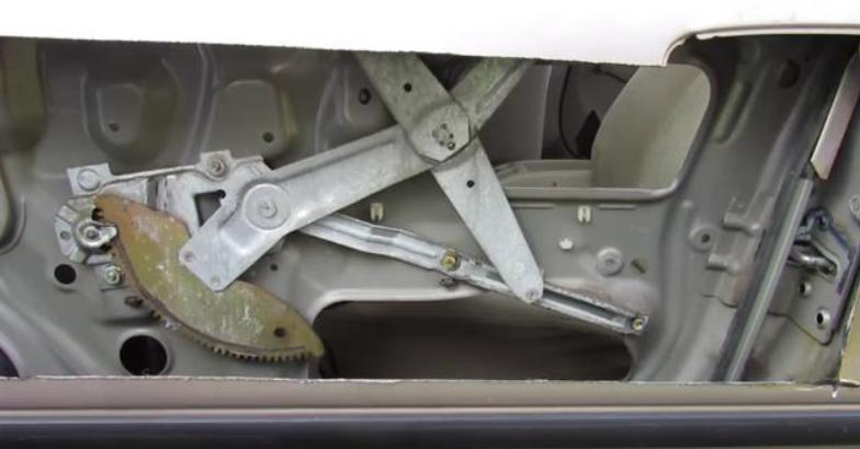 车窗玻璃升降原理,汽车车窗升降图