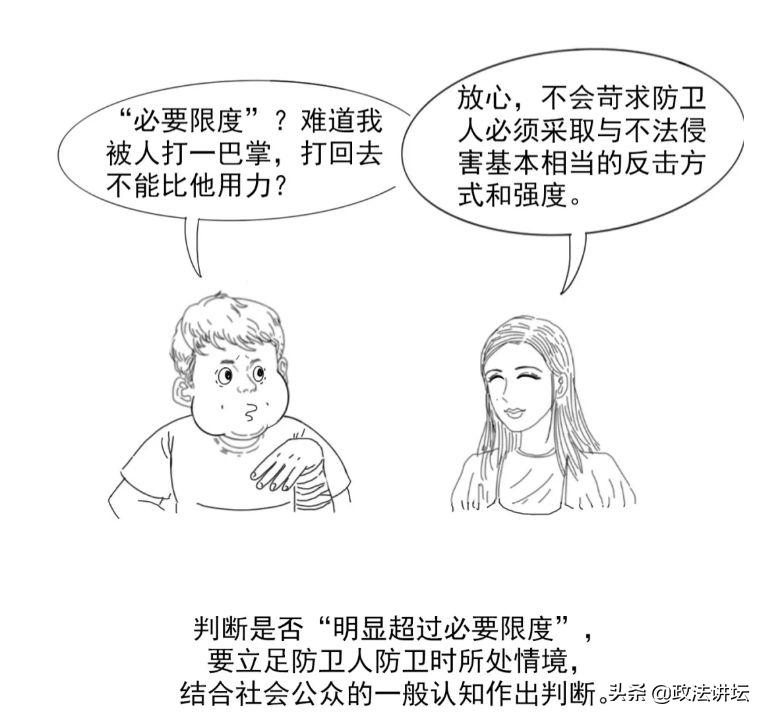 正当防卫是在什么情况下,怎样理解正当防卫中的必要限度呢