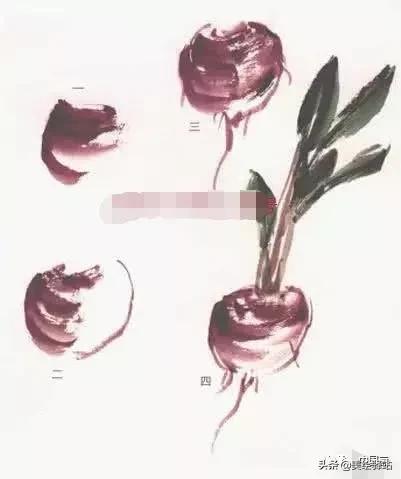 蔬菜怎么画最简单画法,水果蔬菜怎么画又简单