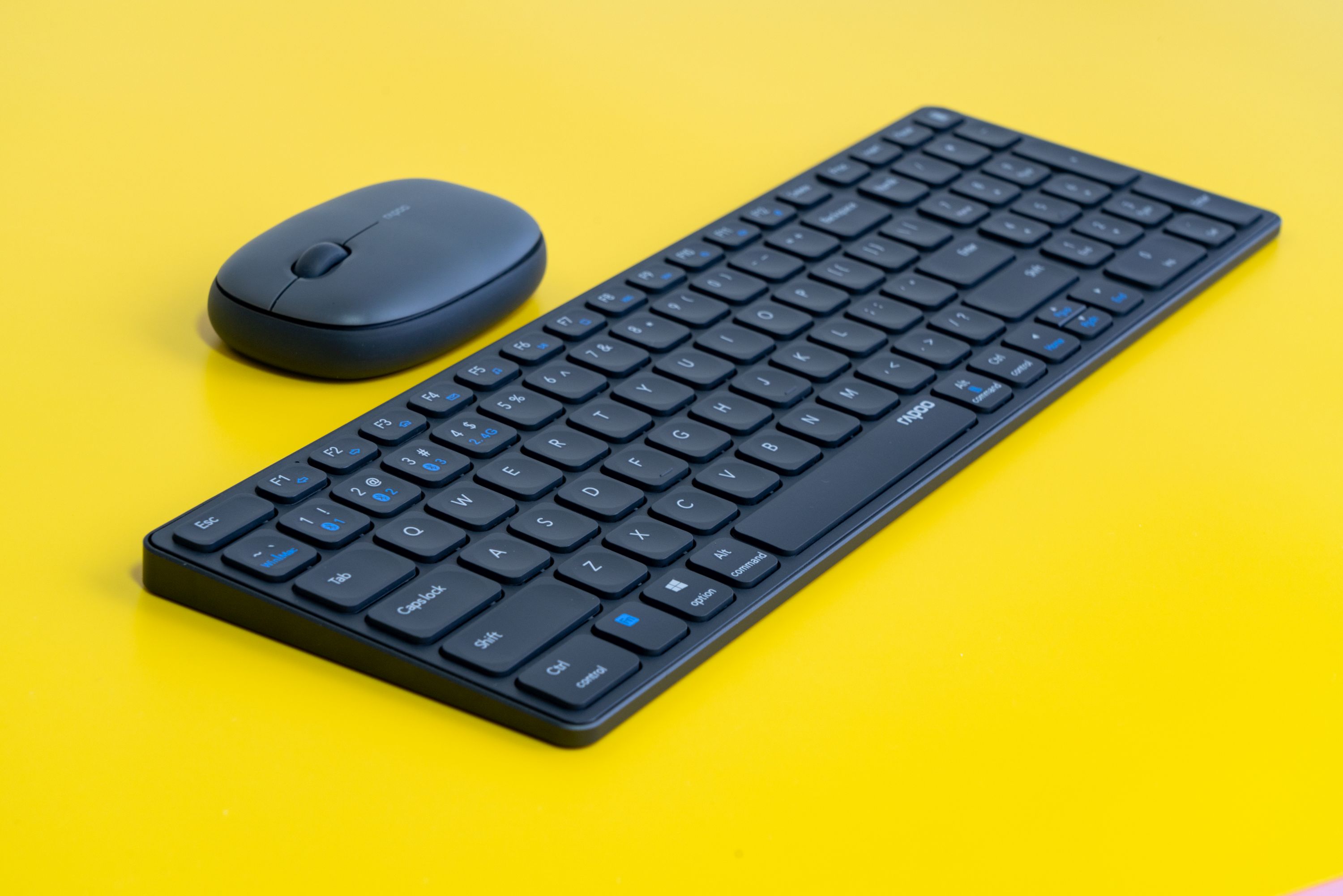 雷柏e9000g多模无线刀锋键盘体验,雷柏无线键鼠套装推荐