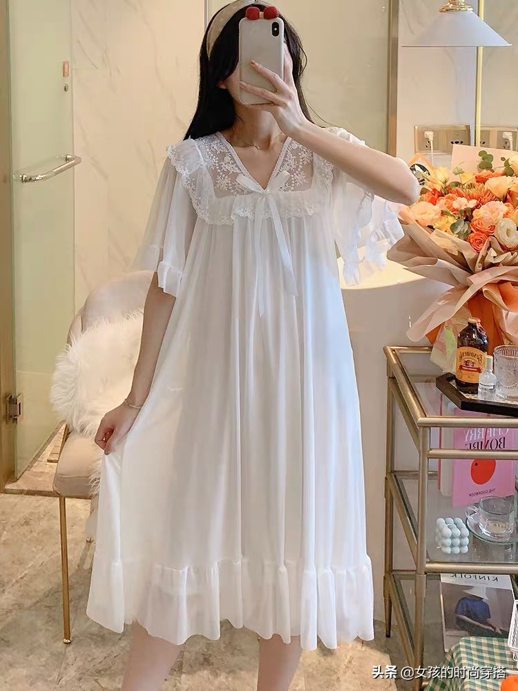 睡衣凉快冰丝睡衣,好看的夏季冰丝睡衣