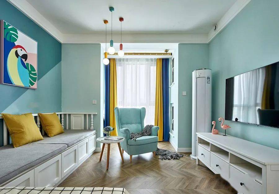 卡座式客厅设计,别具一格的客厅设计