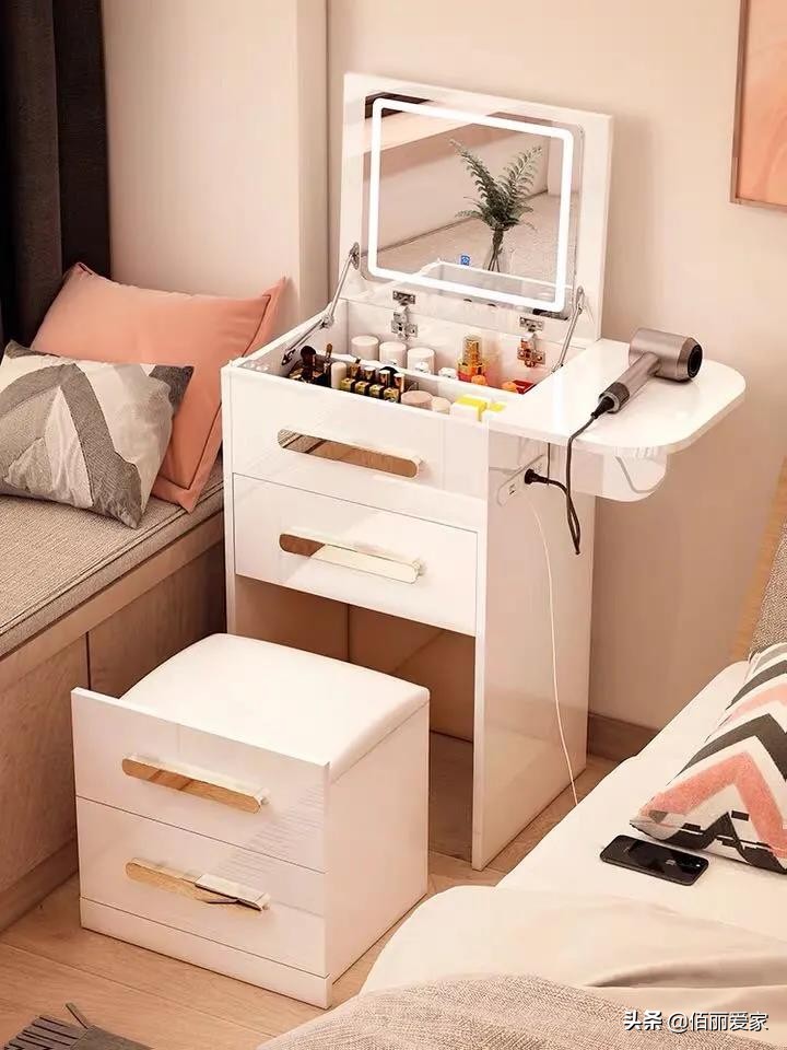 卧室太小买什么梳妆台,卧室比较小梳妆台