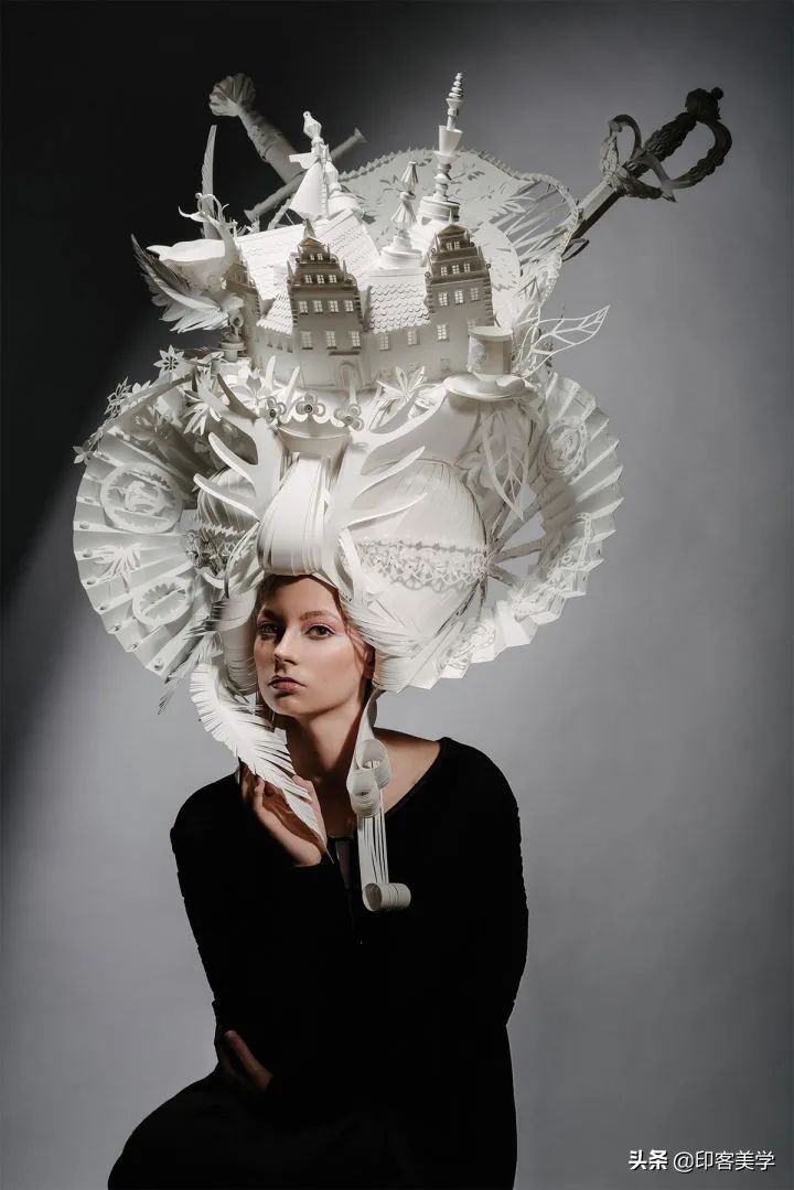 纸的艺术手工作品,惊艳的手工纸艺品