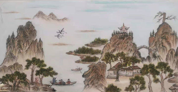 著名画家朱建新作品欣赏,画家朱建华作品图片