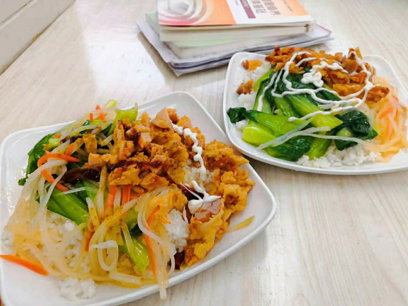 学校食堂好吃是什么体验?河南周口师范学院