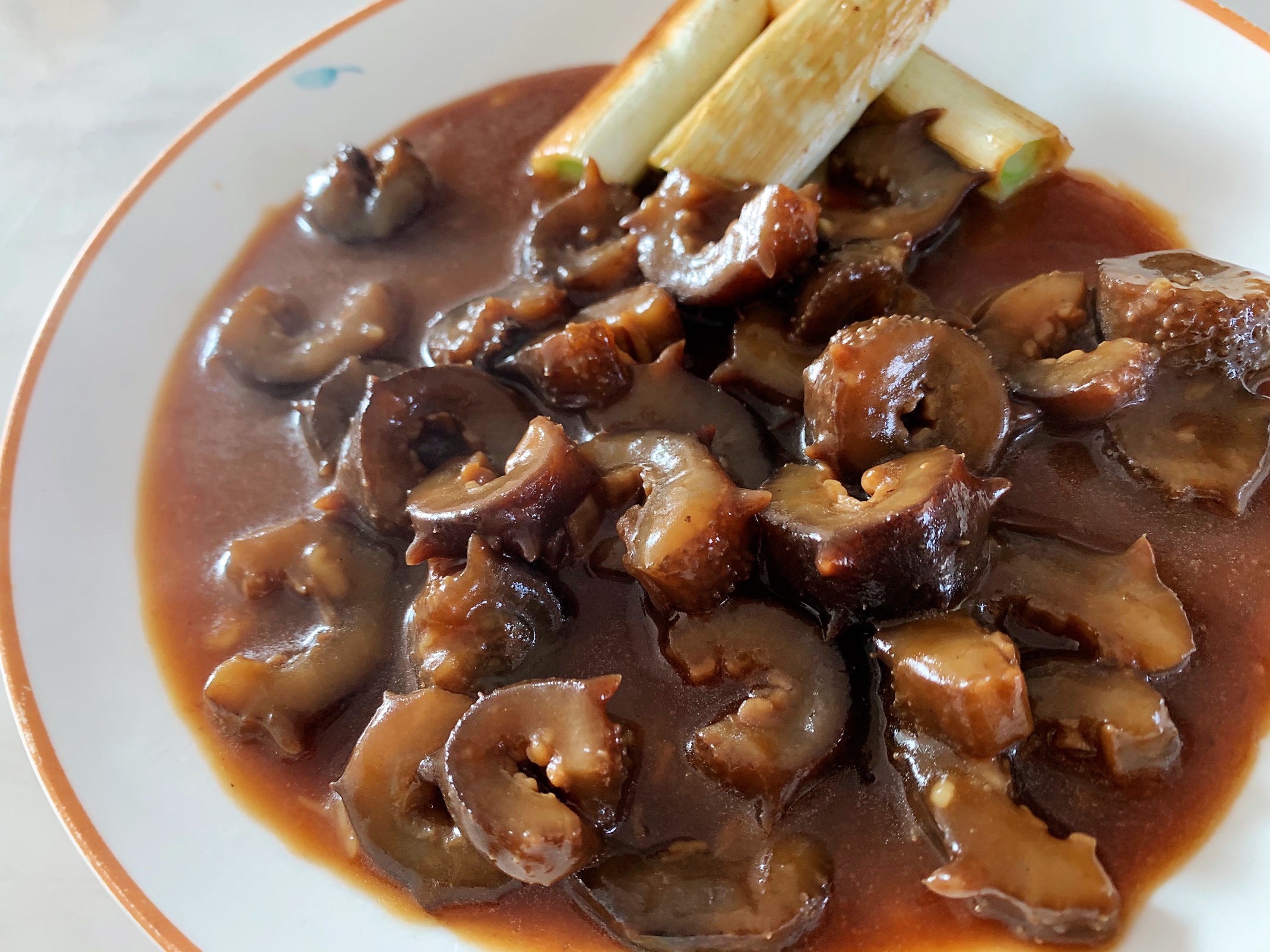 家常大葱烧海参正宗做法,好吃又简单的葱烧海参教程做法