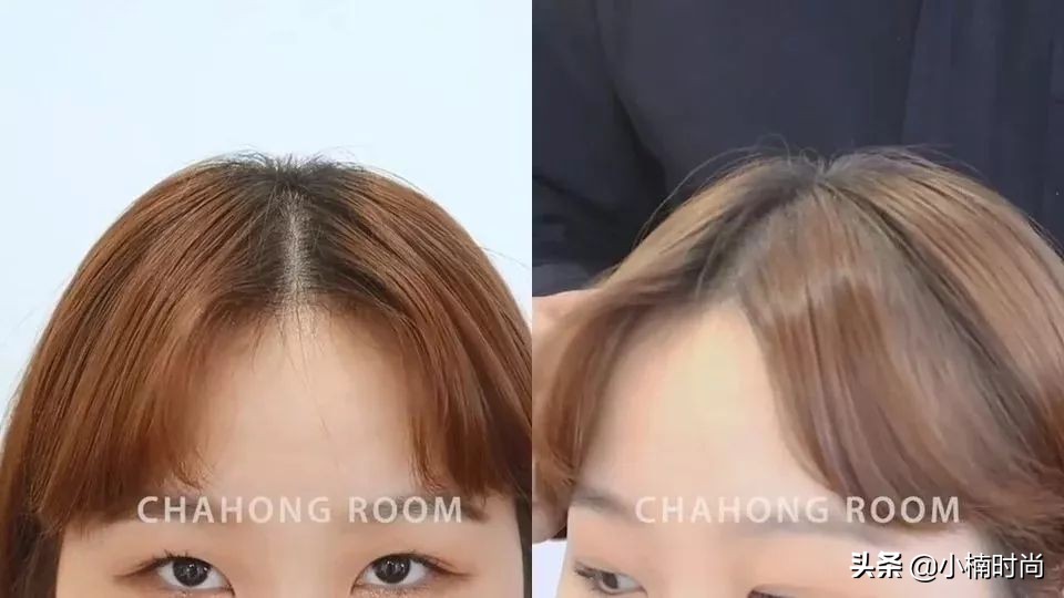 中分刘海怎么剪八字刘海,发型师八字刘海怎么卷好看