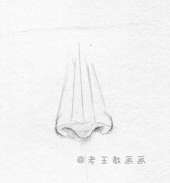 眼睛嘴巴鼻子怎么画简单又漂亮,怎么画鼻子更好看