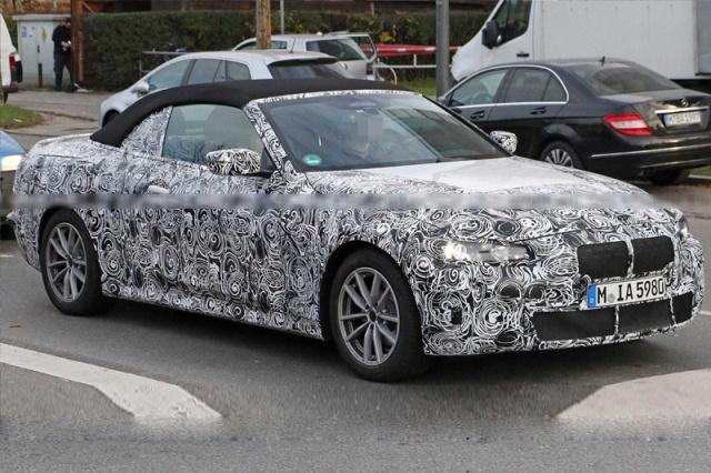 2020款宝马4系来了！双门敞篷版路试曝光，硬顶版或达473马力