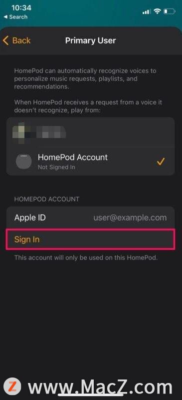 怎么修改homepod的名字,applestore更改appleid