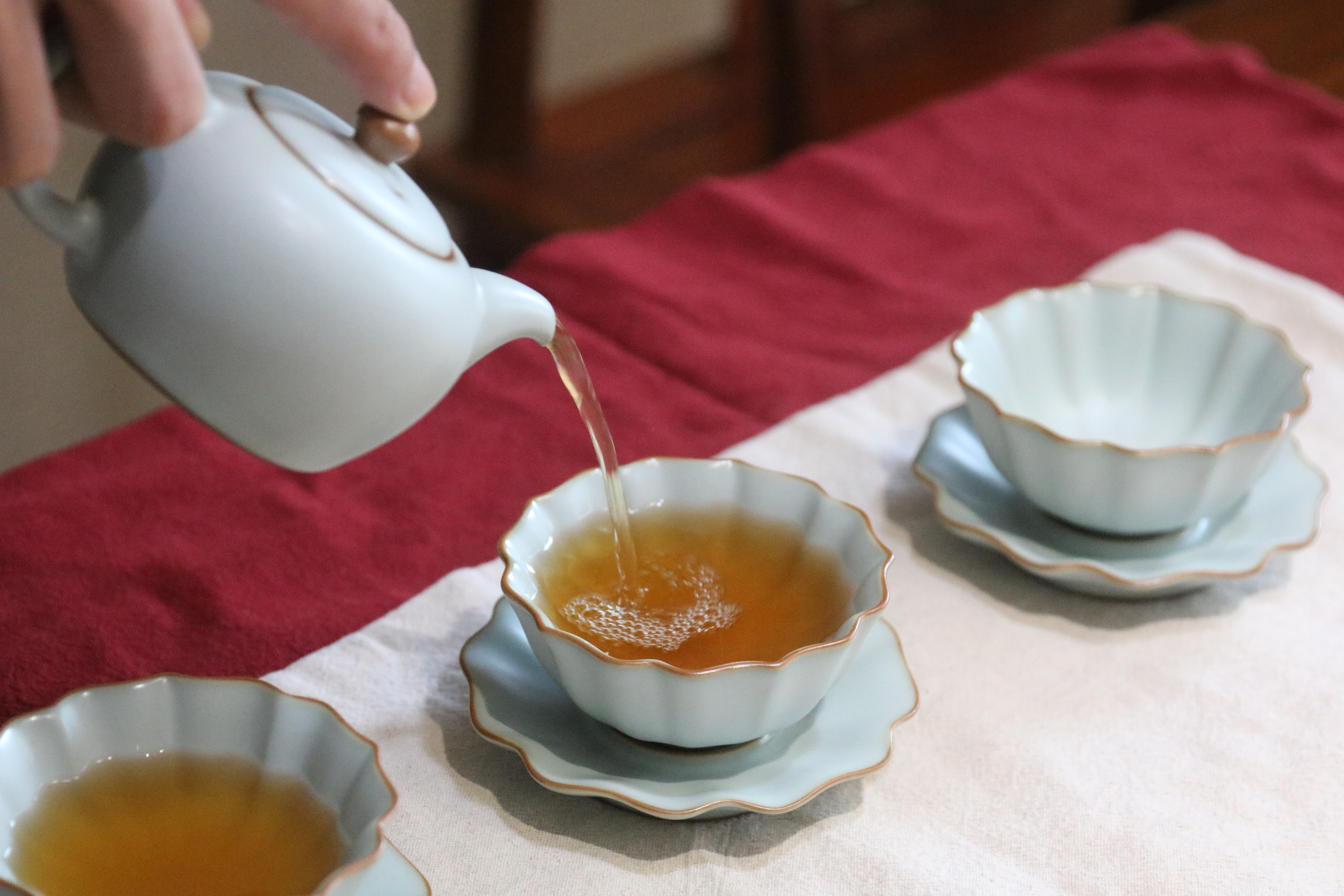 汝窑开片杯怎么快速养,汝窑开片杯养出的最好看