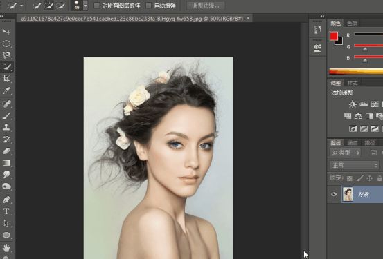 ps人物抠图换背景技巧,ps抠图最快又完整的方法初学者