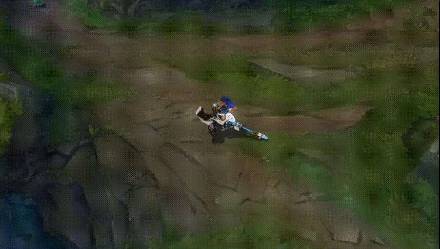 英雄联盟皮城女警凯特琳cosplay,皮城女警凯特琳粉色炫彩怎么没了