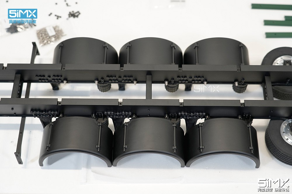 自制半挂拖车,组装一台平板车