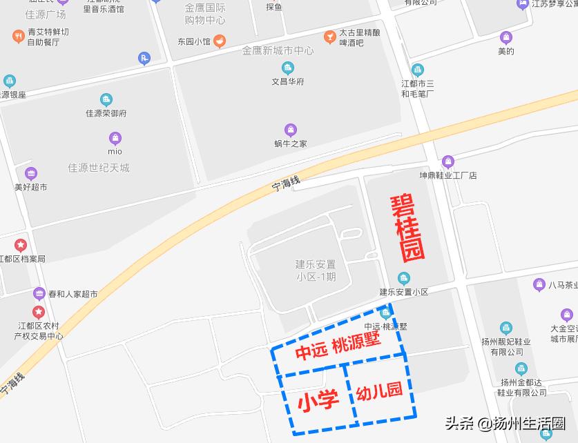总投资22亿扬州新学校规划曝光,扬州新建学校规划在哪查看