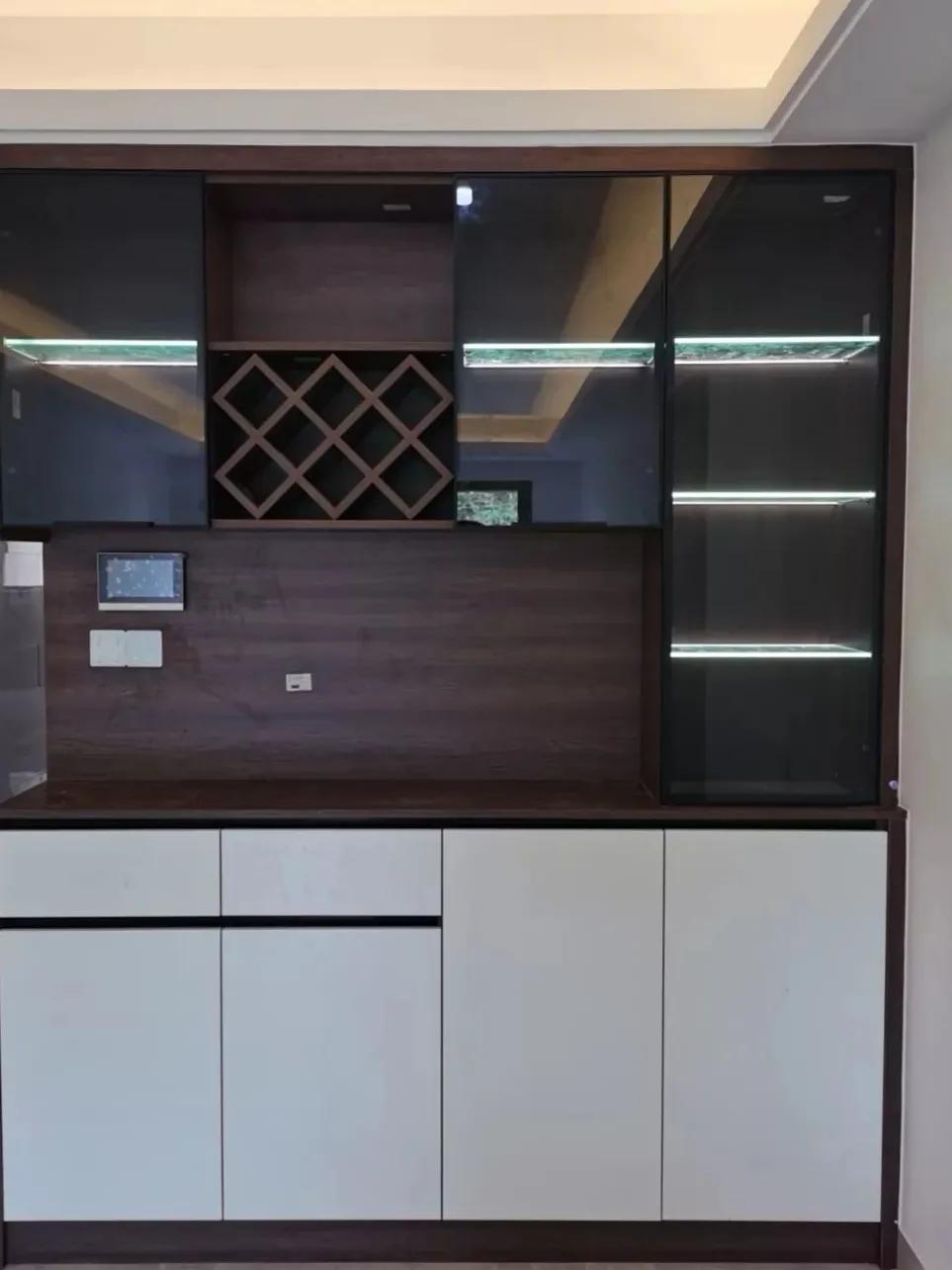 现代时尚2022年新款酒柜,现代简约酒柜餐边柜最佳效果图