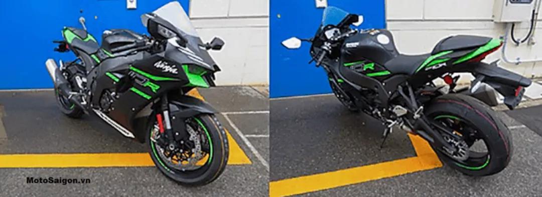 川崎发布新款四缸公升超跑zx-10r,2021款川崎ninjazx-10r标准版和krt版