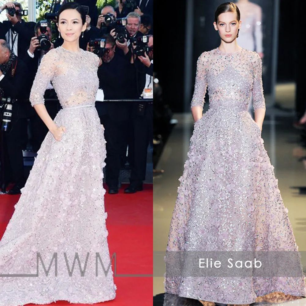 女明星穿eliesaab高定,eliesaab高定给明星穿收费吗