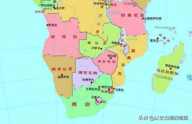 除了欧洲国家,这些国家也曾拥有殖民地,非洲一个,大洋洲一个