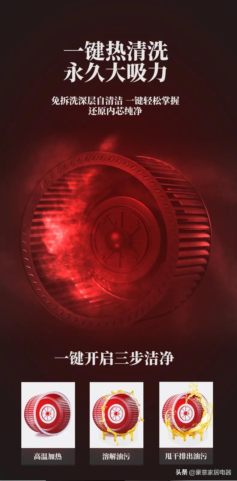 豪意HE763厨房新宠丨平板隐形，低空净吸