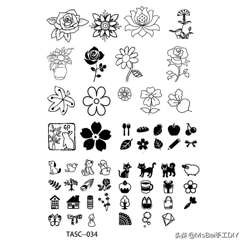 橡皮章手工diy材料包,手工橡皮章图片大全