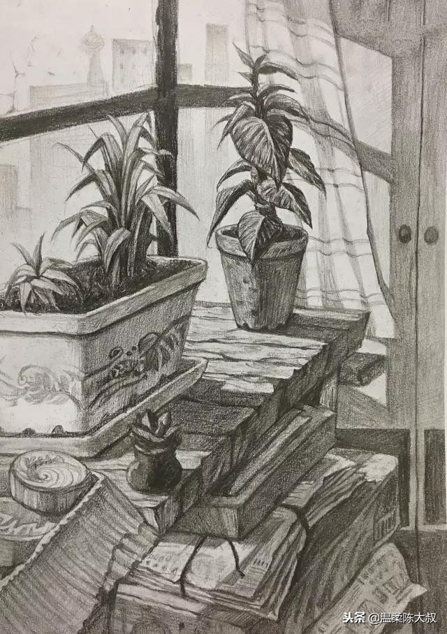 清华美院设计素描2015年高分卷,清华美院校考设计高分试卷