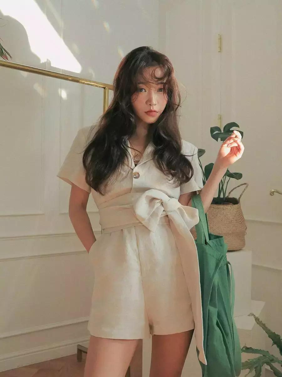 今年流行穿搭亚麻风,今夏流行穿亚麻高级炸了